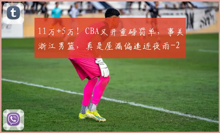 11万+5万！CBA又开重磅罚单，事关浙江男篮，真是屋漏偏逢连夜雨